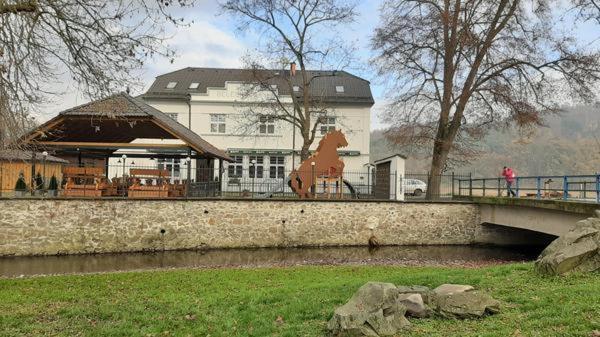 Penzion A Restaurace Belecky Mlyn Pteni Dış mekan fotoğraf