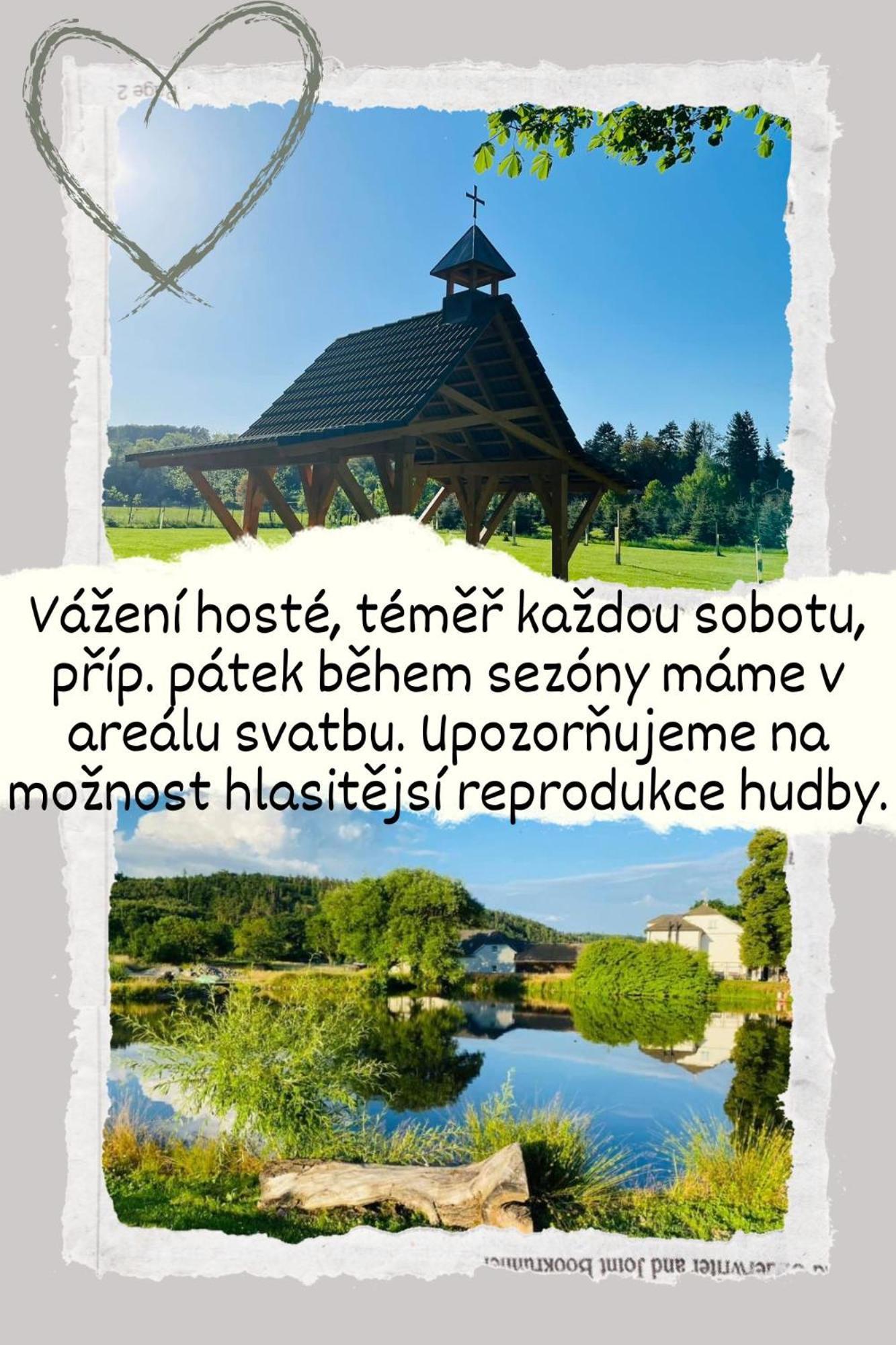 Penzion A Restaurace Belecky Mlyn Pteni Dış mekan fotoğraf